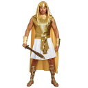 コスプレ 仮装 ファラオ XL (大きいサイズ) 【 コスプレ ハロウィン 仮装 コスチューム 大きいサイズ 民族衣装 メンズ エジプト 男性用 余興 ツタンカ...