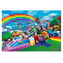 【取寄品】 ジグソーパズル 1000ピース MINECRAFT 色彩の世界 【 キャラクター おもちゃ 室内遊び オモチャ 巣ごもりグッズ 玩具 】