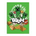 【取寄品】 ジグソーパズル 208ピース MINECRAFT Creeper 【 おもちゃ 玩具 キャラクター 巣ごもりグッズ 簡単 オモチャ 室内遊び 】