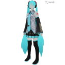 【取寄品】 コスプレ 仮装 初音ミク コスチュームセットVer.2.0 レディース M 【 ボーカロイド.VOCALOID 正規ライセンス品 衣装 アニメ 余興 ハロウィン パーティーグッズ キャラクター 女性用 大人用 】