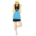 SAZAC(サザック) ミニオンズメルサマーTシャツ 男女兼用M〜L 【 ファッション レディース 部屋着 パジャマ シャツ ルームウェア メンズ 寝巻き キャ...