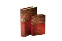 【取寄品】 BOOK BOX ※2個セット 【 本型 小物入れ ブックボックス 】