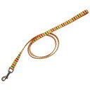 【取寄品】 岡野製作所 ストライプリード #20 イエロー 【 ペットグッズ ペット用品 イヌ 犬用品 伸縮リード 】