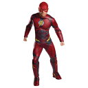 コスプレ 仮装 ジャスティス・リーグ フラッシュコスチューム XL (大きいサイズ) 【 コスプレ 衣装 ハロウィン 仮装 コスチューム 大きいサイズ メンズ ...