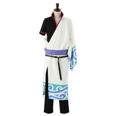 コスプレ 仮装 銀魂 坂田銀時の衣装 男女兼用XL 【 正規ライセンス品 男性用 レディース 女性用 ハロウィン キャラクター アニメキャラ コスチューム 余興...