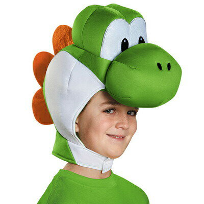 コスプレ 仮装 ヨッシー ヘッドピース 子供用 【 コスプレ 衣装 ハロウィン パーティーグッズ かぶりもの 子供 帽子 キッズ ハット スーパーマリオ キャップ プチ仮装 子ども用 変装グッズ マリオブラザーズ 任天堂 こども用 キャラクター ハロウィン 衣装 】