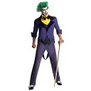 コスプレ 仮装 大人用ジョーカー 【 コスプレ 衣装 ハロウィン 仮装 コスチューム アメコミ 余興 映画キャラクター バットマン 正規ライセンス品 Joker 男性用 悪役 パーティーグッズ 公式 DCコミック メンズ スーパーヴィラン 】