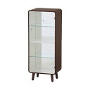 コレクションシェルフL PT-612BR 【 ショーケース 魅せる収納 収納家具 リビング家具 コレクションボード おしゃれ インテリア雑貨 見せる収納 棚 コ...