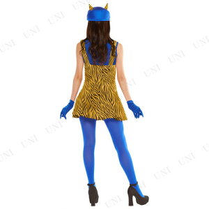 大人用青鬼ガール【仮装衣装コスプレハロウィンコスチューム女性鬼時代劇節分節分衣装和風女性用鬼コスチュームレディースオニパーティーグッズ】