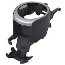 SEIWA(セイワ) スマホエアコンドリンクホルダー ブラック 【 内装用品 カーアクセサリー カー用品 車載グッズ 飲み物入れ 】