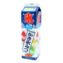 【取寄品】 景品 子供 ストレート氷蜜 青りんご 1.8L (かき氷シロップ) 【 氷みつ 子ども会 夏祭り イベントグッズ カキ氷 イベント用品 お祭り 屋台...
