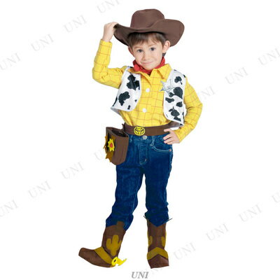 あす楽12時まで コスプレ 仮装 ディズニー 子ども用ウッディー M グッズ コスプレ 仮装 衣装 ハロウィン 仮装 子供 アニメ ディズニー グッズ キッズ 男の子 トイストーリー 子供用 公式 パーティーグッズ トイ ストーリー ピクサー 正規ライセンス品 コスチューム