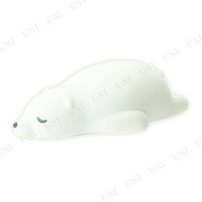 パーティワールドのしろぷにくま 【 リラックス用品 癒し リラックスグッズ リラクゼーション 】｜アングル2