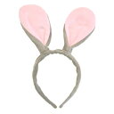 コスプレ 仮装 Patymo どうぶつカチューシャ うさぎ(グレー) 【 コスプレ 衣装 ハロウィン 動物 アニマル 変装グッズ プチ仮装 ヘッドバンド ヘアアクセサリー みみ ハロウィン 衣装 耳 パーティーグッズ 】
