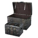 Trunk(トランク) トランクセット IW-876 【 インテリア雑貨 家具 収納ボックス 収納ケース 箱 】