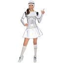 コスプレ 仮装 女性用ストームトルーパー 【 コスプレ 衣装 ハロウィン 仮装 コスチューム スターウォーズ グッズ 大人用 Star Wars レディース パ...