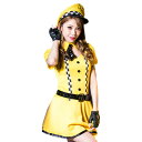 【取寄品】 コスプレ 仮装 NYタクシードライバー 2L 【 コスプレ 衣装 ハロウィン 仮装 コスチューム ドライバー レディース 大人用 パーティーグッズ ...