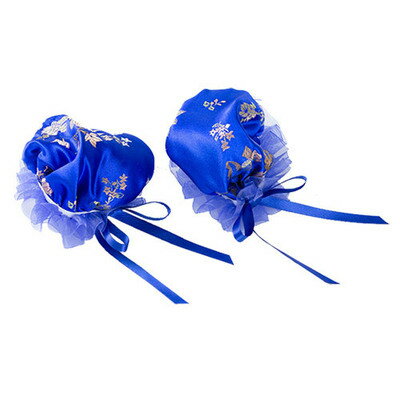 【取寄品】 コスプレ 仮装 お団子カバー 柄 青 【 パーティーグッズ ヘアアクセサリー プチ仮装 変装グッズ ハロウィン 衣装 】