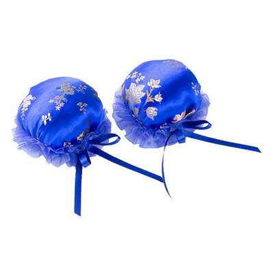 【取寄品】 コスプレ 仮装 簡単お団子 柄 青 【 コスプレ 衣装 ハロウィン ハロウィン 衣装 ヘアアクセサリー 変装グッズ パーティーグッズ プチ仮装 】