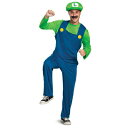 コスプレ 仮装 ルイージ クラシック 大人用 M 【 コスプレ 衣装 ハロウィン 仮装 コスチューム アニメ スーパーマリオ グッズ キャラクター パーティーグ...
