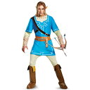 コスプレ 仮装 リンク デラックス 大人用 XXL (大きいサイズ) 【 コスプレ 衣装 ハロウィン 仮装 コスチューム アニメ 大きいサイズ メンズ 男性用 ゲームキャラ パーティーグッズ ゼルダの伝説 余興 正規ライセンス品 キャラクター 】