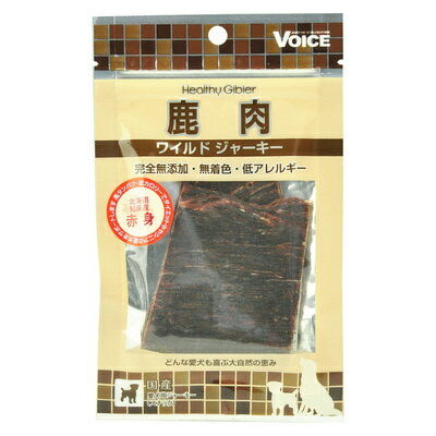 【取寄品】 [8点セット] ヘルシージビエ 鹿肉ワイルドジャーキー 赤味 15g 【 イヌ ペット用品 ペットフード ペットグッズ おやつ ドッグフード 犬用品 犬の餌 エサ 】