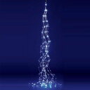 【取寄品】 防滴3m大粒ワイヤードレープLED クリーミーホワイトブルー 【 電飾 防水 装飾 イルミネーションライト デコレーション 屋外 クリスマス飾り パ...