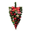 【取寄品】 DXトライアングル(中) 【 玄関 大きい パーティーグッズ 雑貨 壁飾り クリスマスパーティー 装飾 店舗 クリスマスリース ショップ ドア飾り ...