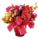 【取寄品】 DXポインセチア 【 置物 POP クリスマス飾り 販促品 パーティーグッズ 店舗装飾品 フラワー ディスプレイ 雑貨 オブジェ デコレーション ク...