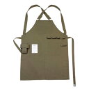 CAPTAIN STAG(キャプテンスタッグ) FIRE PROOF ワークエプロン(オリーブ) UP-2693 【 アウトドア用品 キャンプ用品 レジャー用品...