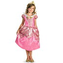 コスプレ 仮装 オーロラ姫ドレス シマーDX 女の子用 M(7-8) 【 コスプレ 衣装 ハロウィン 仮装 コスチューム 子供 アニメ キッズ ディズニープリンセス グッズ ドレス おとぎ話 子ども用 パーティーグッズ こども 童話 眠れる森の美女 正規ライセンス品 公式 】