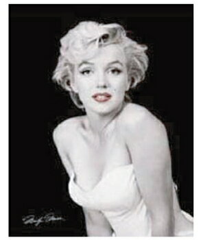 【取寄品】 Marilyn Monroe(Red Lips) ミニポスター 【 インテリア雑貨 映画 】