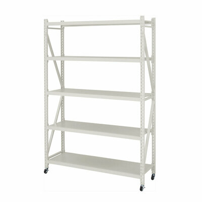 【取寄品】【直送品】 ボルトレスラック4段DIS-684IV 【 多目的ラック インテリア雑貨 オープンシェルフ スチールラック おしゃれ リビング家具 メタルラック フリーラック システムラック 収納棚 収納家具 収納ラック 】