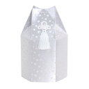 【取寄品】 ペット仏具 omoide no akashi / おもいでのあかし 六角袋 ハート ホワイト 6寸用 【 ペット用仏具 遺骨入れ 葬祭用品 骨壺 ペ...