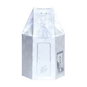 ペット仏具 omoide no akashi / おもいでのあかし 六角袋(サクラ柄) ホワイト 3寸用 【 骨壺 葬祭用品 思い出 遺骨入れ ペット供養 ペッ...