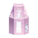 【取寄品】 ペット仏具 omoide no akashi / おもいでのあかし 六角袋(サクラ柄) ピンク 4寸用 【 ペット用仏具 遺骨入れ ペット用品 ペットグッズ ペット供養 葬祭用品 骨壺 思い出 】