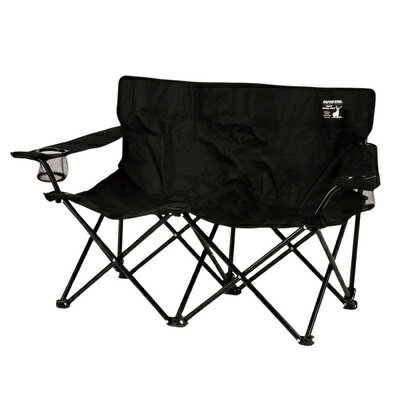[2点セット] CAPTAIN STAG(キャプテンスタッグ) グラシア イスベンチ(ブラック) UC-1877 【 フォールディングチェア スツール アウトドア用品 アウトドアチェアー 腰掛 レジャーチェア 折りたたみチェア 折り畳み レジャー用品 折りたたみ椅子 キャンプ用品 】