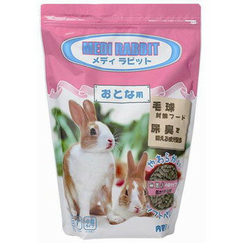 【取寄品】 [4点セット] ニチドウ メディラビット おとな用 ソフト 1kg 【 ペットフード えさ 餌 兎 ペットグッズ うさぎのエサ うさぎ用品 ウサギ ペット用品 】