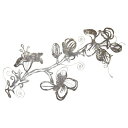 【取寄品】 ウォールアート 壁掛け 花 1507TSF003 【 インテリア雑貨 デコレーション 装飾 ディスプレイ 壁飾り おしゃれ ウォールデコ 】