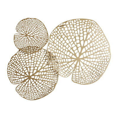 【取寄品】 ウォールアート 壁飾り ゴールド 【 デコレーション おしゃれ 装飾 ウォールデコ インテリア雑貨 壁掛け ディスプレイ 】