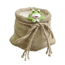 【取寄品】 プランター 鉢カバー カエル S 【 ガーデニング用品 園芸 植木鉢 ポット 】