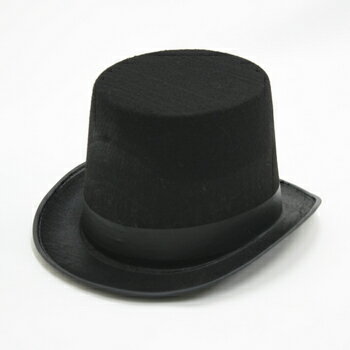 コスプレ 仮装 [2点セット] Uniton シルクハット(黒) トールサイズ 【 手品師 手品帽子 ダンス パーティーグッズ キャップ ハロウィン 衣装 プチ仮装 マジシャン 変装グッズ かぶりもの 】