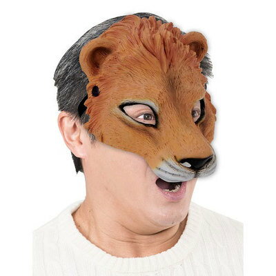 コスプレ 仮装 ワイルドマスク ライオン 【 コスプレ 衣装 ハロウィン パーティーグッズ おもしろ かぶりもの 動物 …