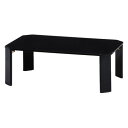 【取寄品】【直送品】 ルーチェ UVローテーブル 幅90cm ブラック (38419) 【 リビング家具 センターテーブル リビングテーブル インテリア雑貨 コ...