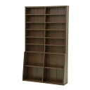 【取寄品】【直送品】 書棚120cm BK-1220BR 【 リビング家具 収納ラック オープンシェルフ 収納家具 多目的ラック 収納棚 おしゃれ オープンラッ...