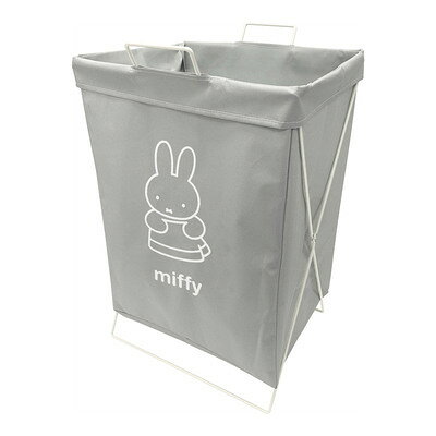 【取寄品】 Dick Bruna 折り畳めるランドリーバスケット 横型 おきがえミッフィー 【 ストレージバッグ 洗濯用品 ストレイジバッグ 洗濯カゴ ボックス...