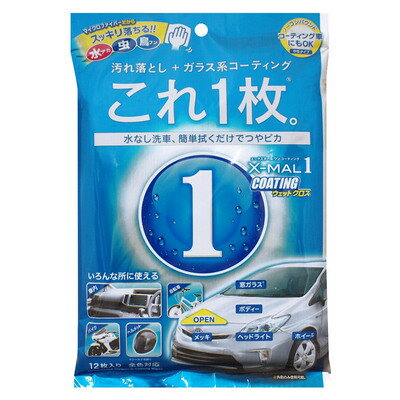 [2点セット] プロスタッフ エックスマールワン コーティング ウエットクロス 【 ケア用品 洗車用品 メンテナンス用品 クリーニング用品 カー用品 】