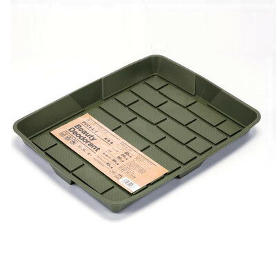 [2点セット] 美消臭PVCトレイ カーキ 【 車内用品 整理用品 】