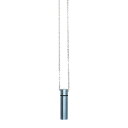 ペット仏具 omoide no akashi / おもいでのあかし 遺骨カプセル 細小 ネックレス ライトブルー 【 ペット用品 ペット供養 葬祭用品 ペット用仏具 思い出 骨壺 ペットグッズ 遺骨入れ 】