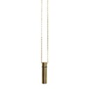 ペット仏具 omoide no akashi / おもいでのあかし 遺骨カプセル 細小 ネックレス メッキゴールド 【 骨壺 ペット供養 ペット用品 ペット用仏...